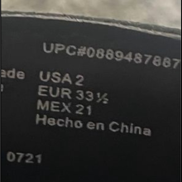 Wonder Nation Girls Black boots  Suede like material  size 2 - Picture 9 of 11